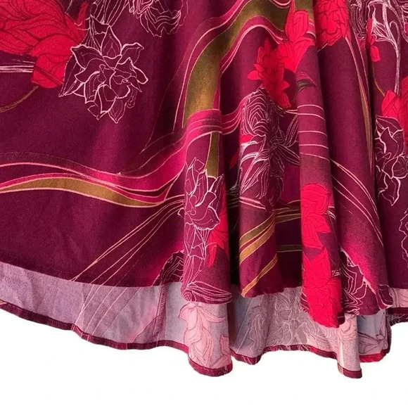 FREE PEOPLE | NWOT | FIELD OF FLOWERS LONG SLEEVE V-NECK TUNIC DRESS | SIZE: XS - Picture 5 of 9